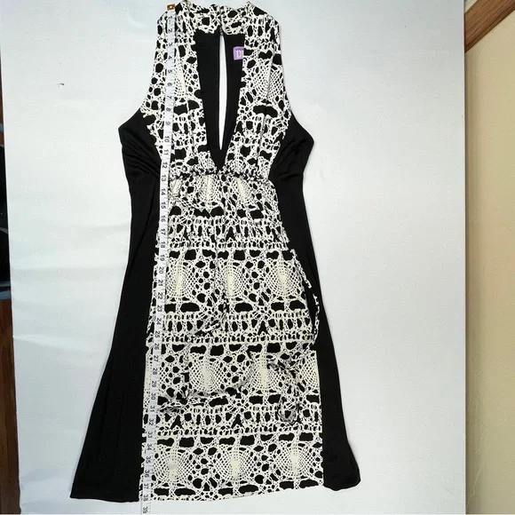 Vivienne Tam Silk Plunge Dress Size Small